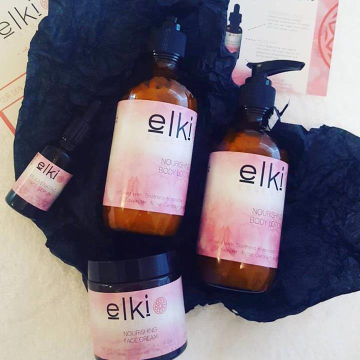 elki essentials face products all natural