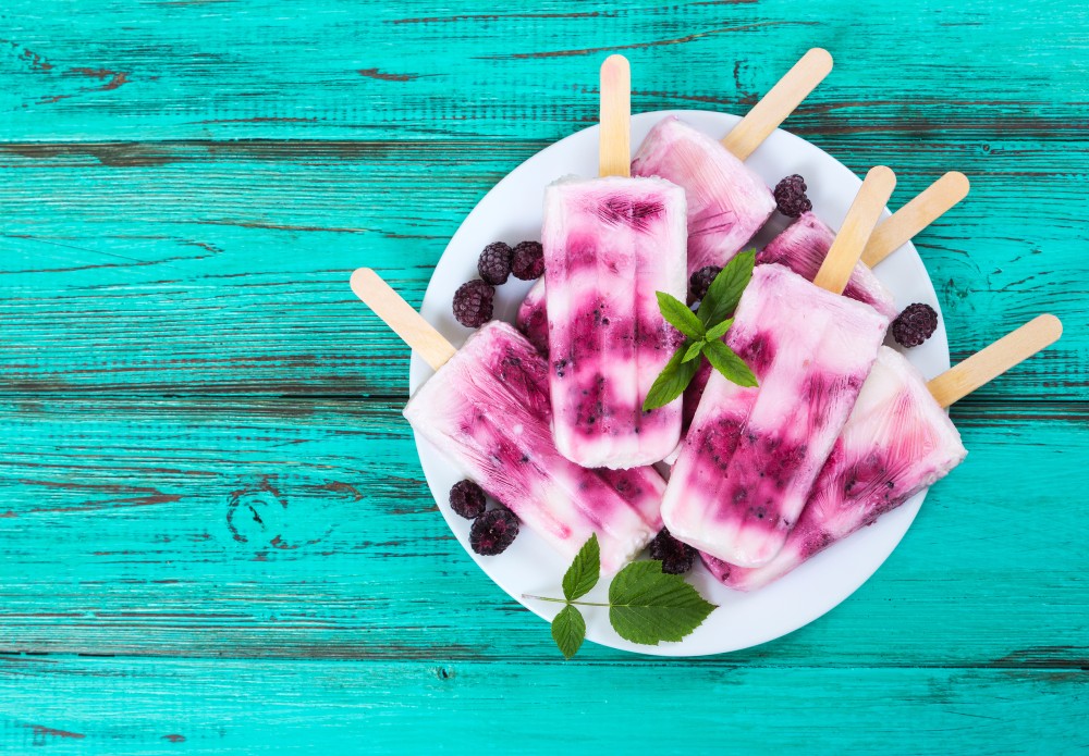 Kefir ice blogs are a great summer treat to nourish your get