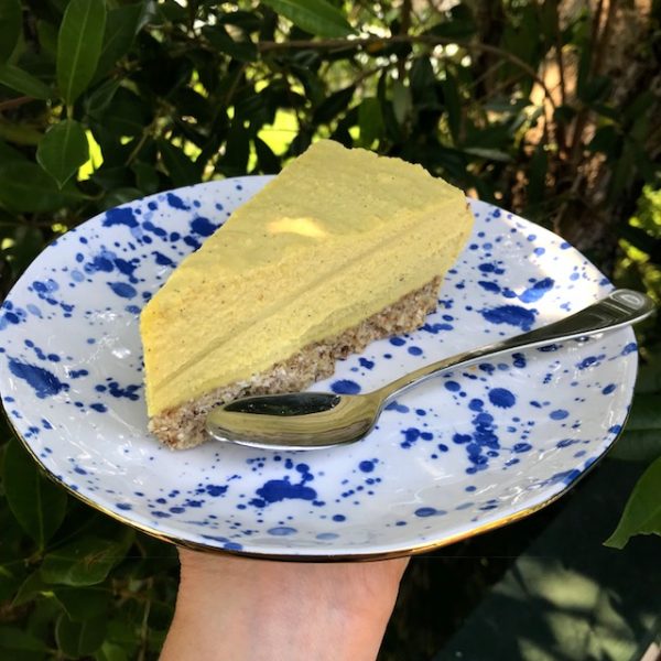 Mango Lime 'No' Cheese Cake